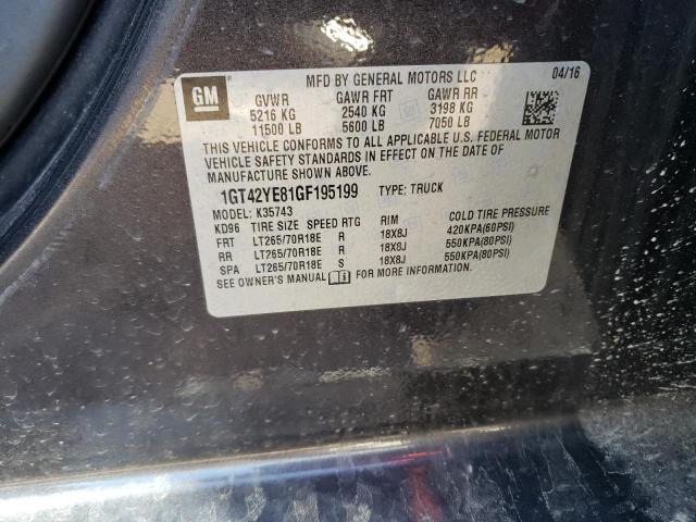 1GT42YE81GF195199 GMC Sierra K3500 Denali
