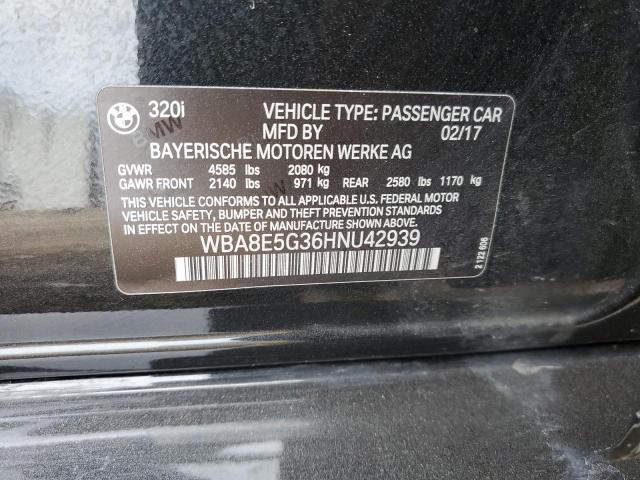 WBA8E5G36HNU42939 BMW 320 XI