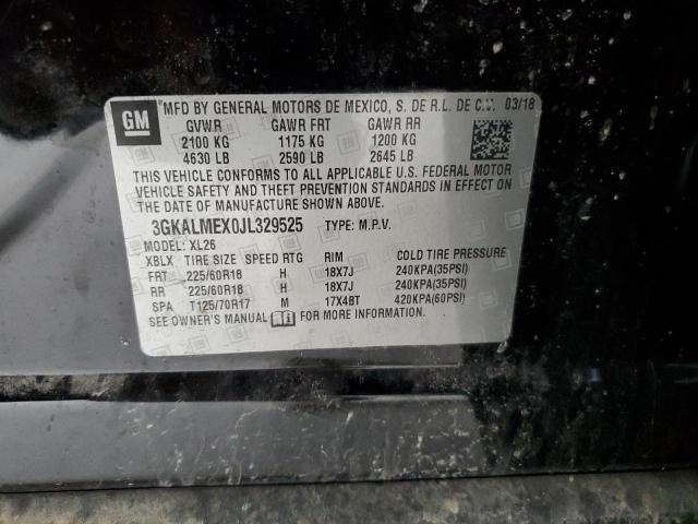 3GKALMEX0JL329525 GMC Terrain Sle