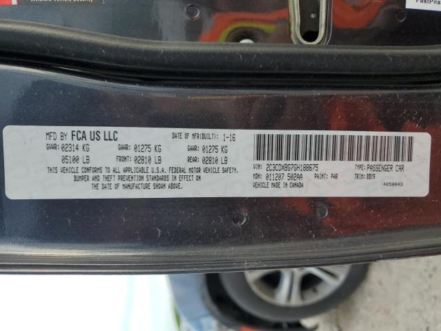 2C3CDXBG7GH188675 Dodge Charger Se