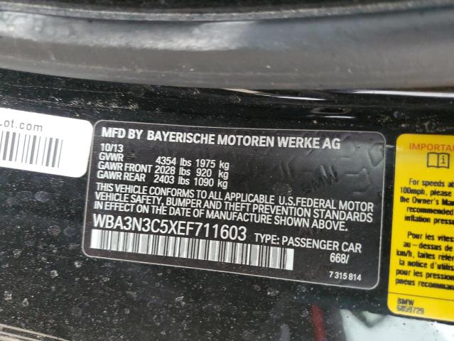 WBA3N3C5XEF711603 BMW 428 I