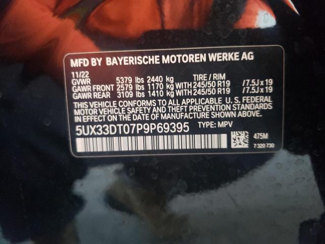 5UX33DT07P9P69395 BMW X4 Xdrive30i