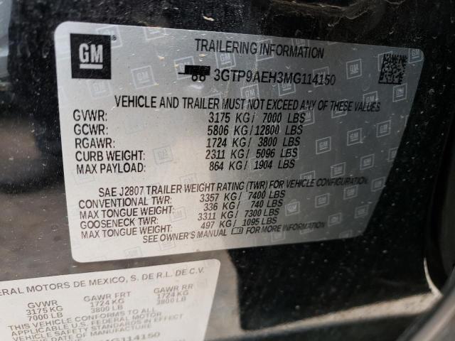 3GTP9AEH3MG114150 GMC Sierra K1500