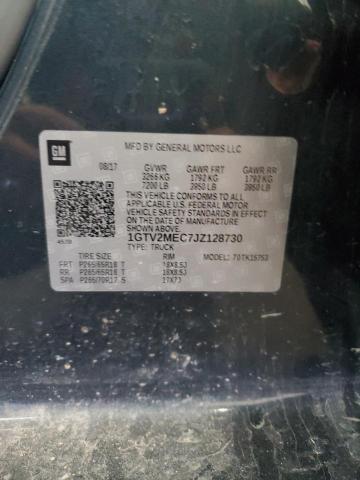 1GTV2MEC7JZ128730 GMC Sierra K1500 Sle