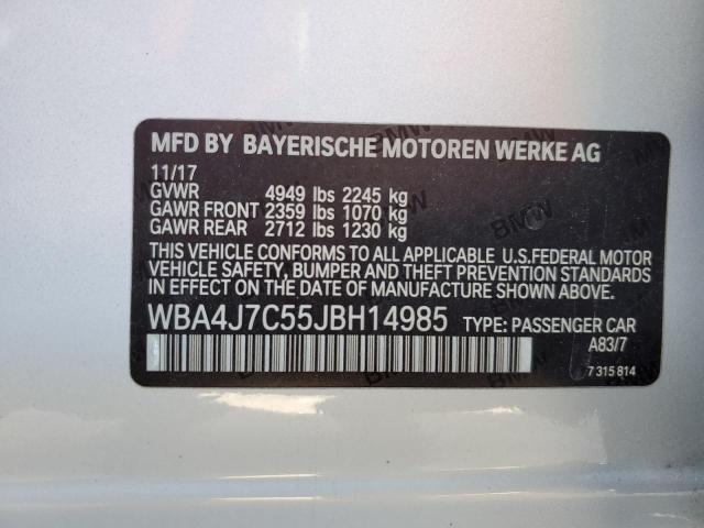 WBA4J7C55JBH14985 BMW 440xi Gran Coupe