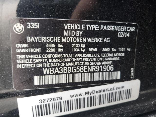 WBA3B9G58ENR91906 BMW 335 XI