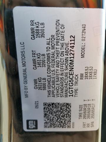 1GTG5CEN0M1274112 GMC Canyon Elevation