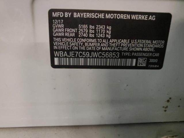 WBAJE7C59JWC56853 BMW 540 XI