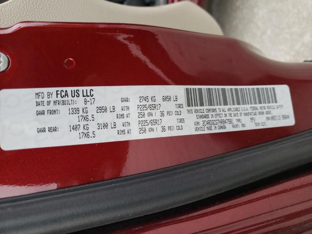 2C4RDGCG7HR847581 Dodge Grand Caravan Sxt
