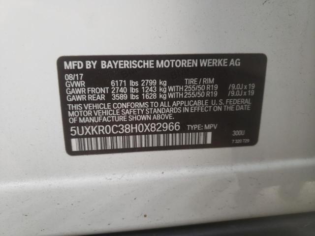 5UXKR0C38H0X82966 BMW X5 Xdrive35i