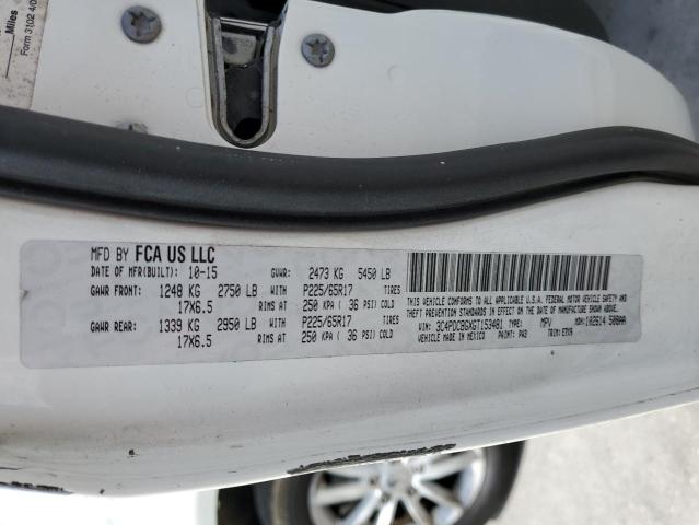 3C4PDCBGXGT153481 Dodge Journey Sxt