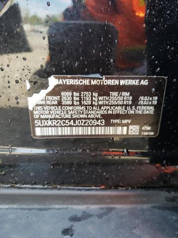 5UXKR2C54J0Z20943 BMW X5 Sdrive35i