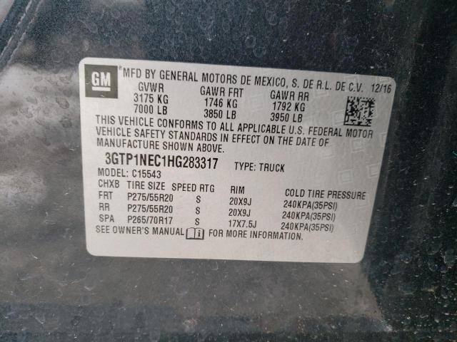 3GTP1NEC1HG283317 GMC Sierra C1500 Slt