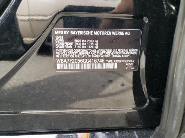 WBA7F2C56GG416746 BMW 750 Xi