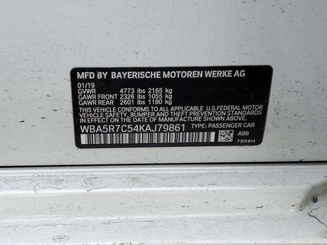 WBA5R7C54KAJ79861 BMW 330XI