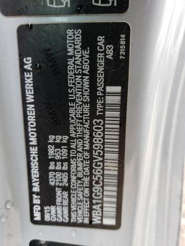 WBA1G9C56GV598603 BMW 228 Xi Sulev