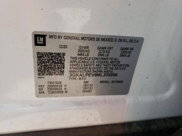 3GKALPEV8ML335996 GMC Terrain Slt