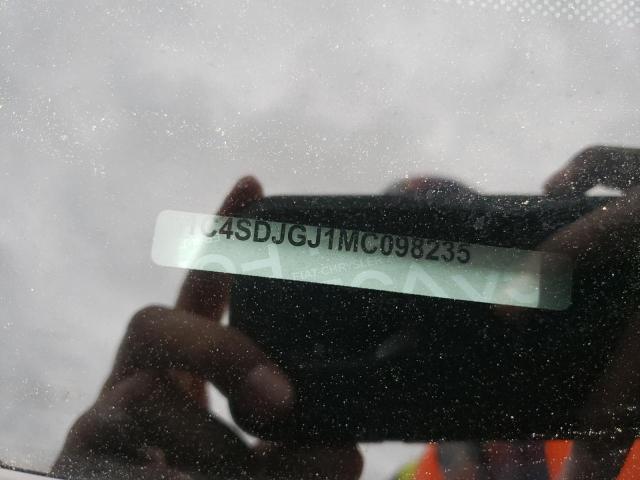1C4SDJH92MC798950 Dodge Durango Srt Hellcat