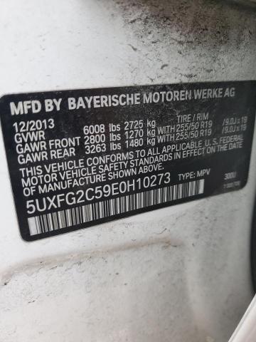 5UXFG2C59E0H10273 BMW X6 Xdrive35i