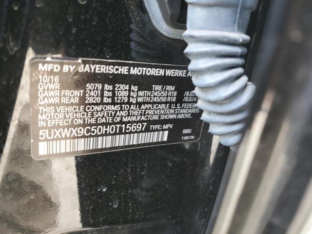 5UXWX9C50H0T15697 BMW X3 Xdrive28i