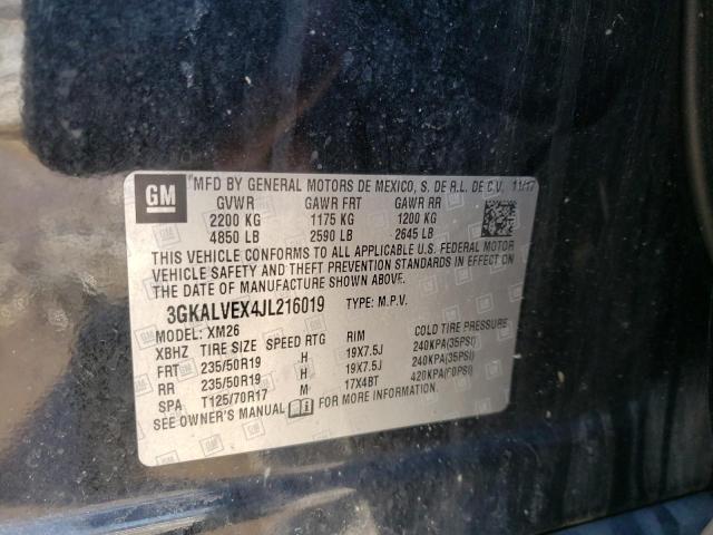3GKALVEX4JL216019 GMC Terrain Slt