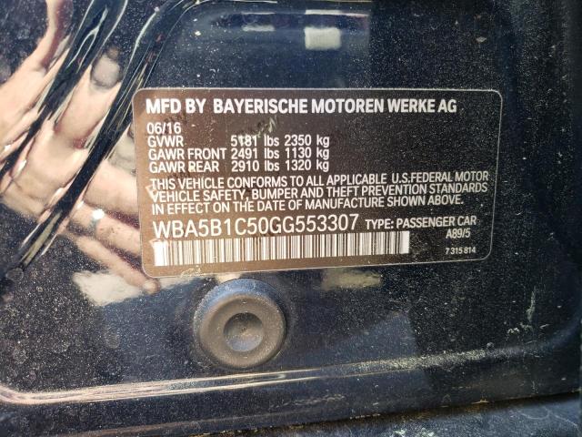 WBA5B1C50GG553307 BMW 535 I