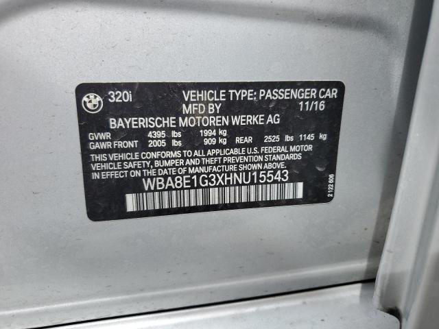 WBA8E1G3XHNU15543 BMW 320 I