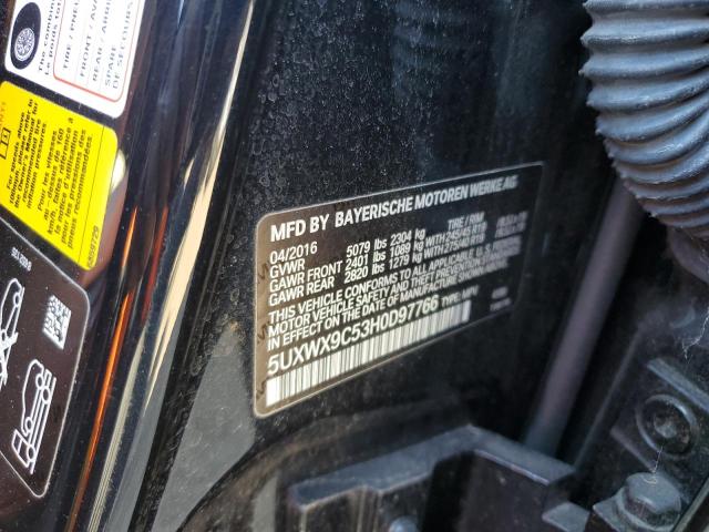 5UXWX9C53H0D97766 BMW X3 Xdrive28i