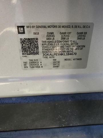 3GKALPEV4KL184670 GMC Terrain Slt
