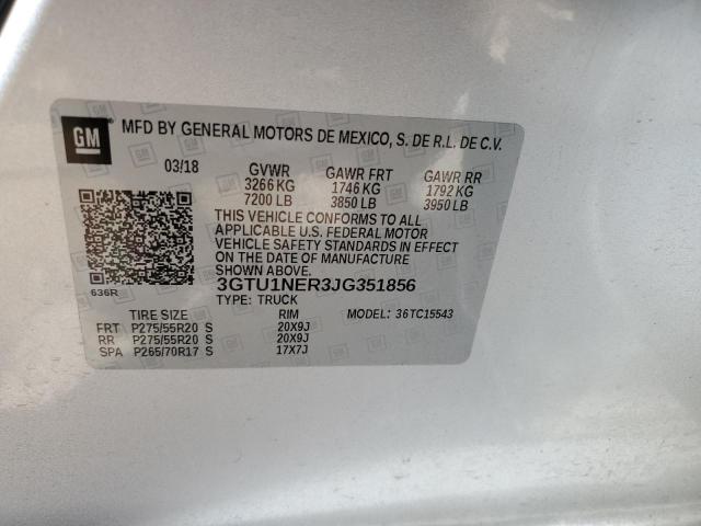 3GTU1NER3JG351856 GMC Sierra C1500 Slt