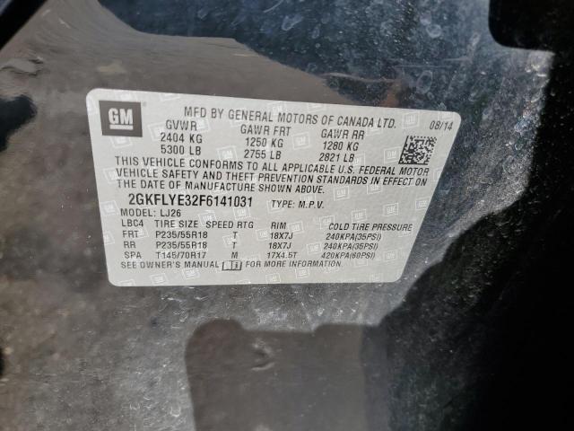 2GKFLYE32F6141031 GMC Terrain Slt