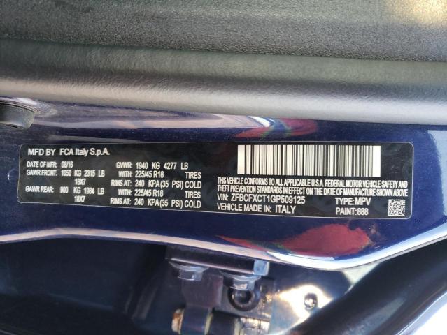 ZFBCFXCT1GP509125 Fiat 500x Trekking