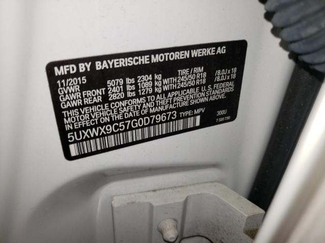 5UXWX9C57G0D79673 BMW X3 Xdrive28i