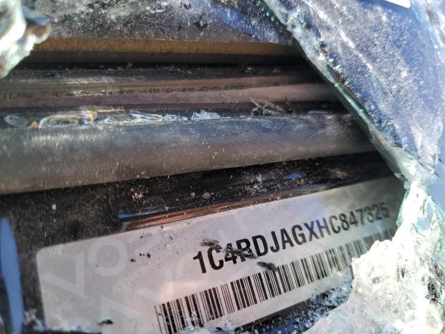 1C4RDJAGXHC847325 Dodge Durango Sxt