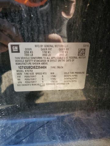 1GTV2UECXEZ264484 GMC Sierra K1500 Sle