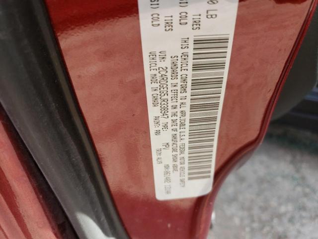 2C4RDGEG5JR338947 Dodge Grand Caravan Gt