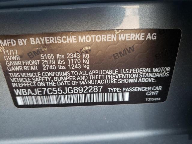 WBAJE7C55JG892287 BMW 540 XI