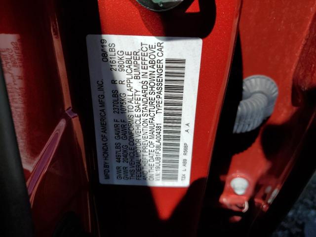 19UUB1F38LA004381 Acura TLX