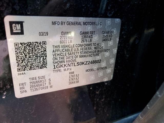 1GKKNTLS0KZ248602 GMC Acadia All Terrain