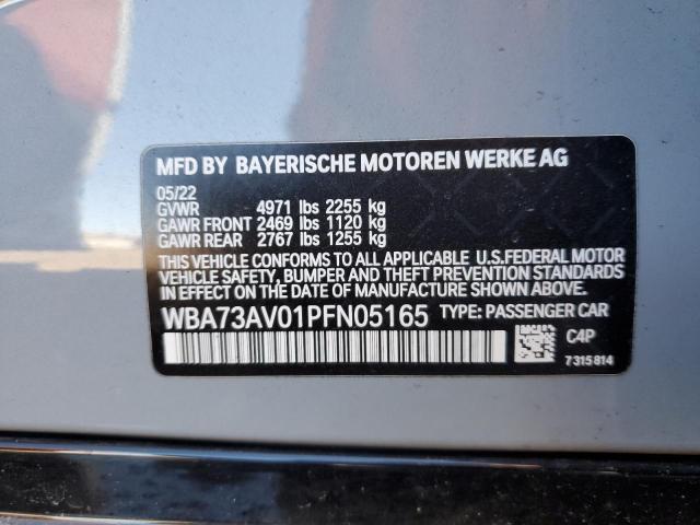 WBA73AV01PFN05165 BMW 430xi Gran Coupe