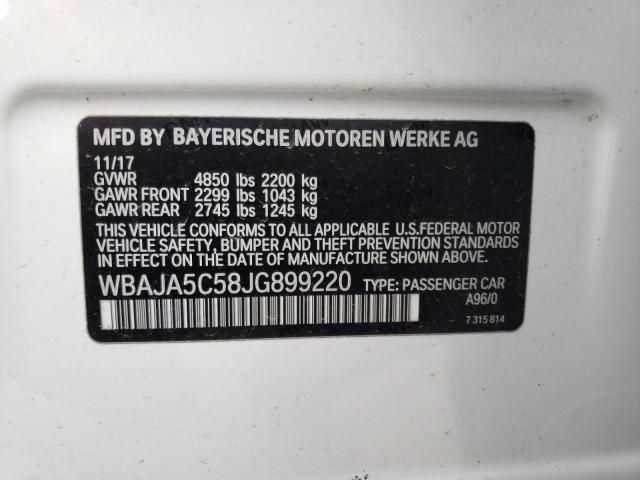 WBAJA5C58JG899220 BMW 530 I