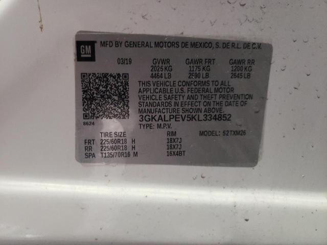 3GKALPEV5KL334852 GMC Terrain Slt