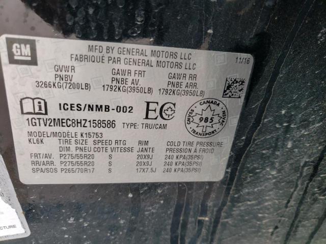 1GTV2MEC8HZ158586 GMC Sierra K1500 Sle
