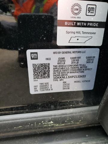 1GKKNLLSXPZ133433 GMC Acadia At4