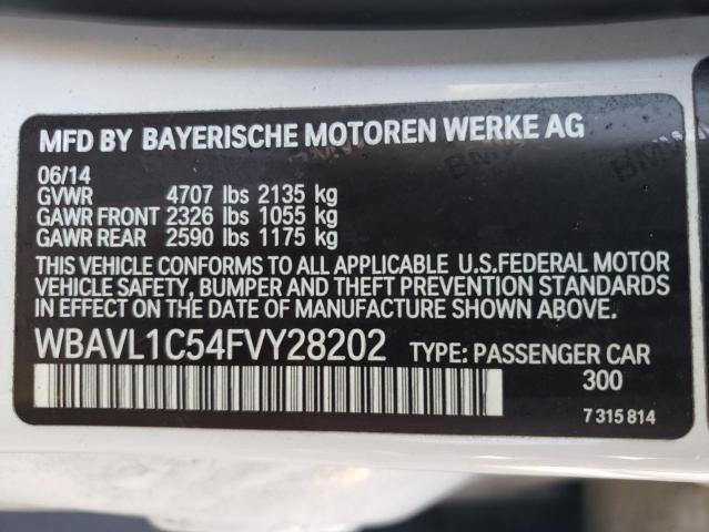 WBAVL1C54FVY28202 BMW X1 Xdrive28i