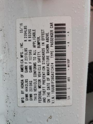 19UUB1F38GA013474 Acura TLX