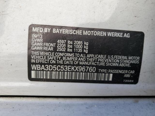 WBA3D5C53EKX96760 BMW 328 D Xdrive