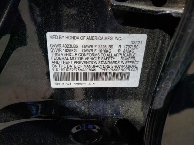 19UDE2F75MA007045 Acura Ilx Premium
