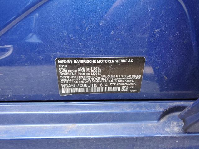 WBA5U7C06LFH91814 BMW M340I