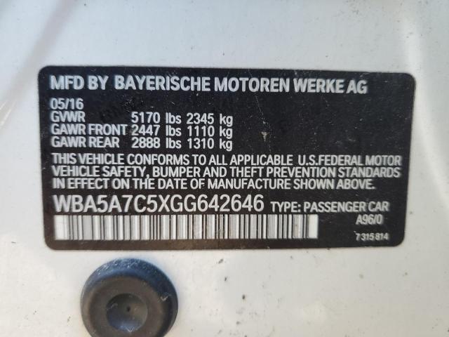 WBA5A7C5XGG642646 BMW 528 XI
